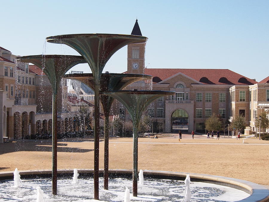 TCU Frog Fountain Photograph by Judge Howell | Fine Art America