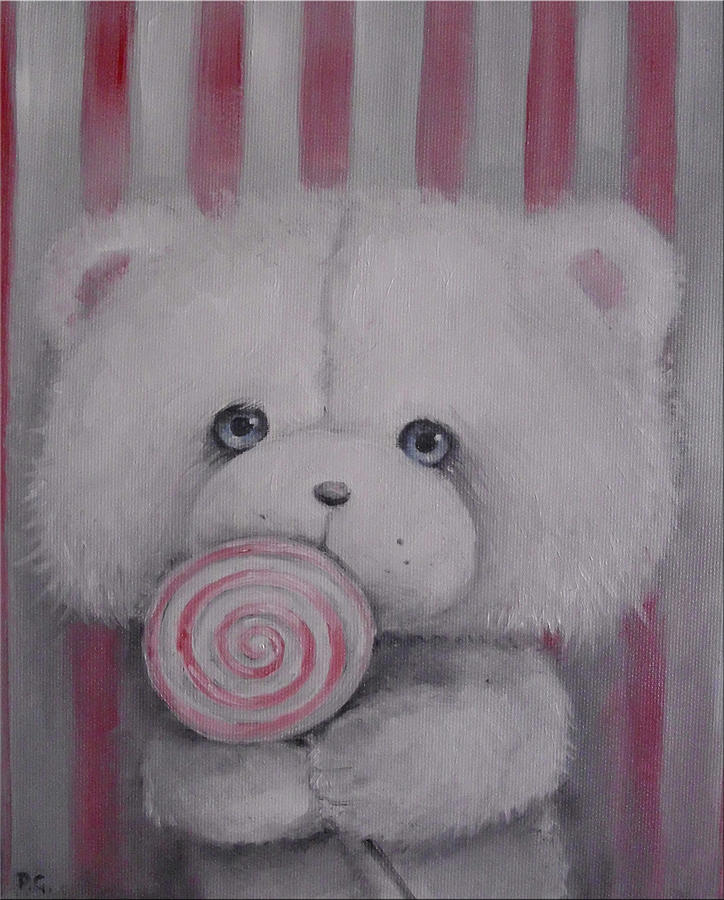 paintings of teddy bears