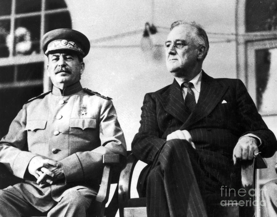 Tehran Conference, 1943 #1 Photograph by Granger