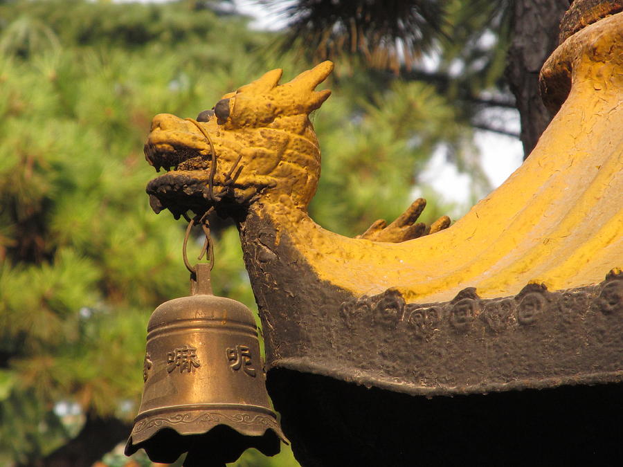 Temple bell Photograph by Alfred Ng