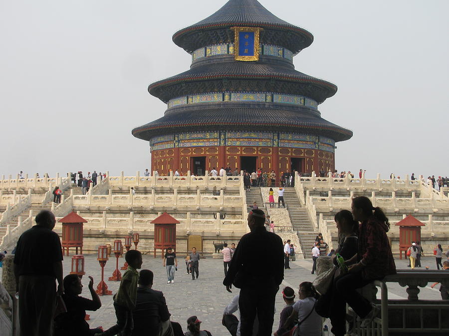 Temple Of Heaven #1 Photograph by Alfred Ng