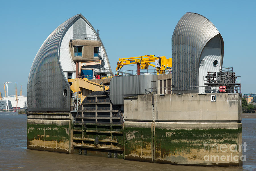 Thames Barrier #1 Photograph by Andrew  Michael