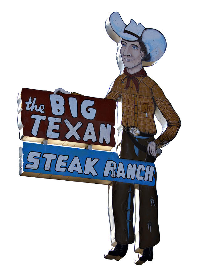 The Big Texan #1 Photograph by Ricky Barnard