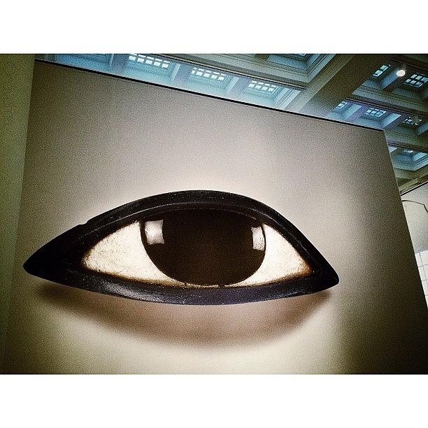 Eye Photograph - The Brooklyn Museums Exhibit #1 by Natasha Marco