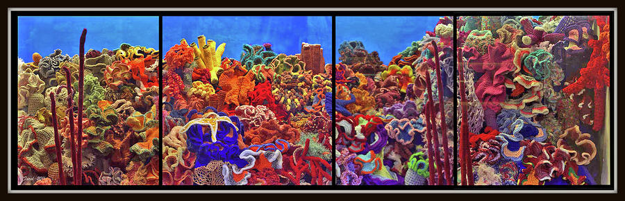 The Crochet Coral Reef #1 Photograph by Farol Tomson