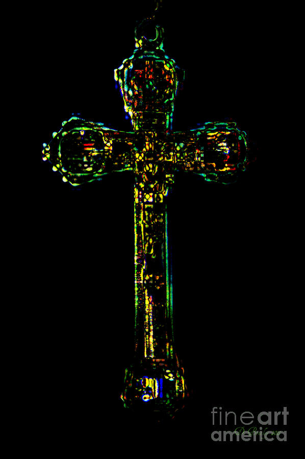 Cross Photograph - The Cross #1 by Donna Bentley