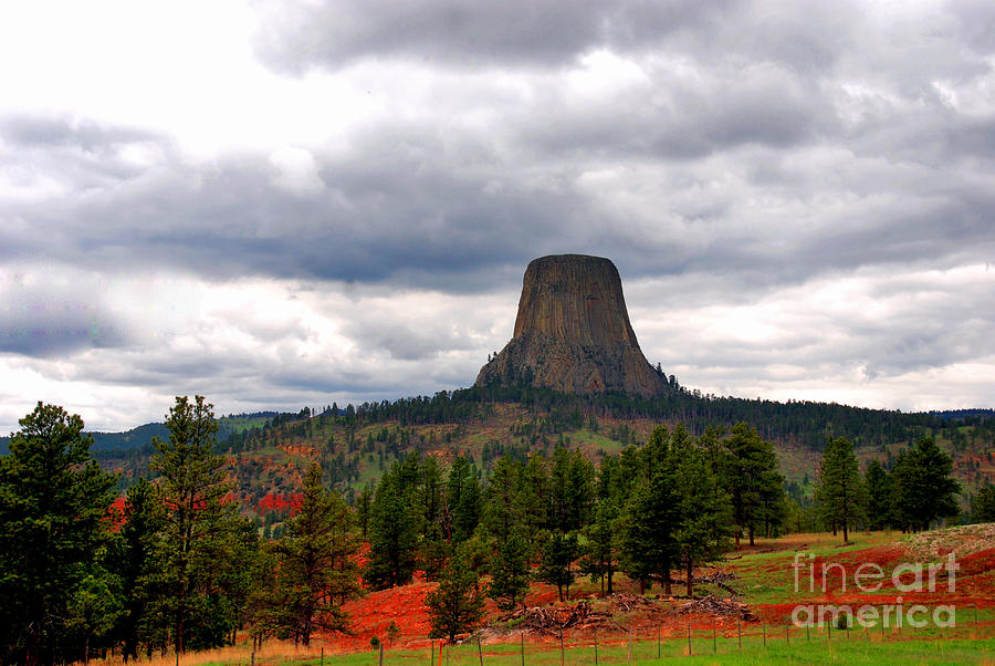 The Devils-Tower WY #1 Photograph by Susanne Van Hulst