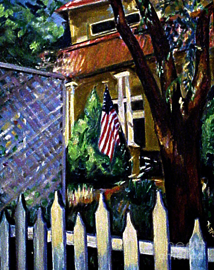 The Grant House Painting by Karen Francis