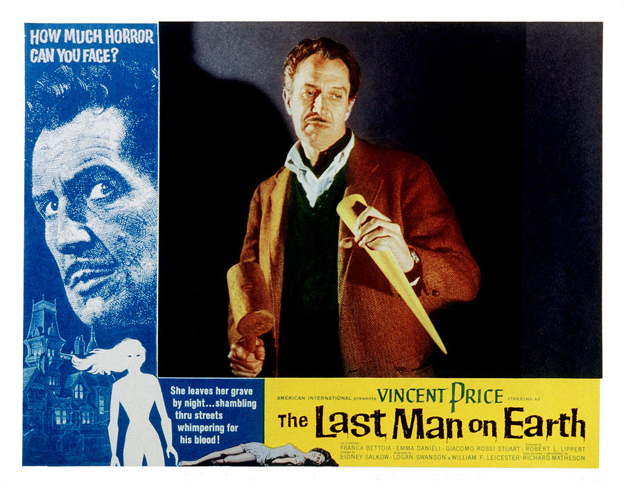Movie Photograph - The Last Man On Earth, Vincent Price #1 by Everett