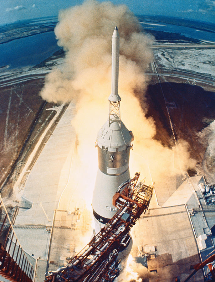 The Launch Of A Space Rocket #1 Photograph by Stockbyte
