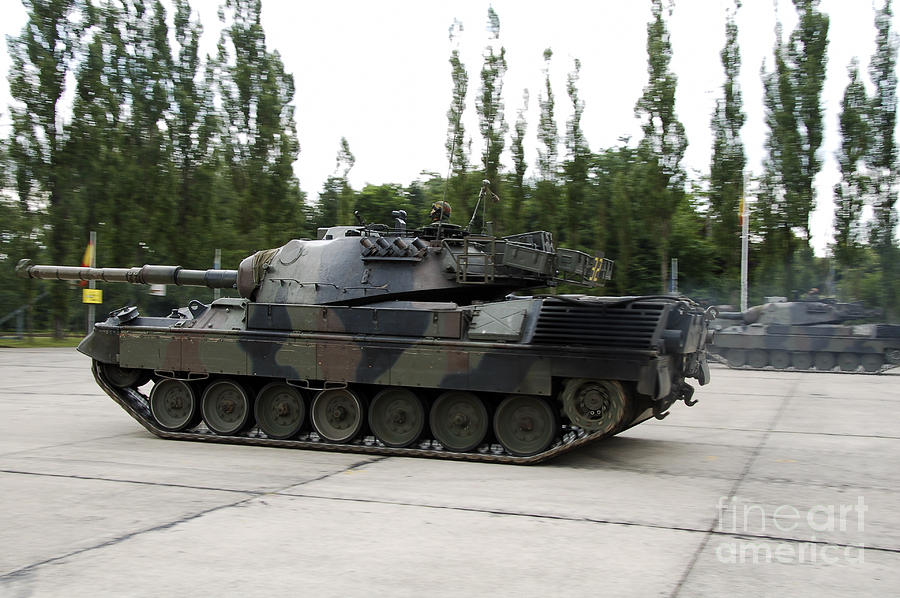 The Leopard 1a5 Of The Belgian Army #1 Photograph by Luc De Jaeger