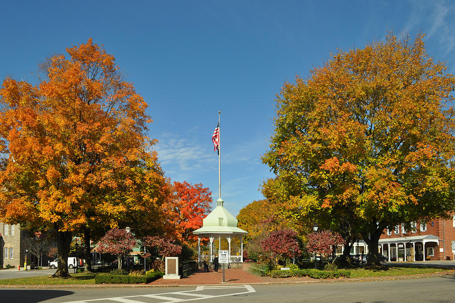 The Ligonier Diamond in Fall Photograph by Todd Wilkins - Fine Art America