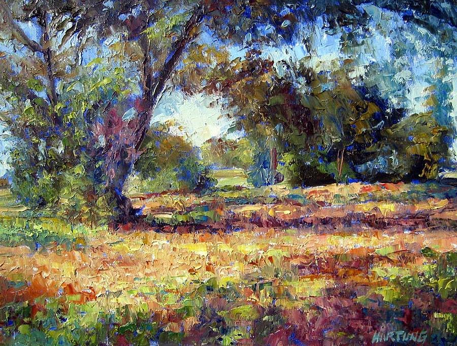 Nature Painting - The Meadow #1 by Mark Hartung