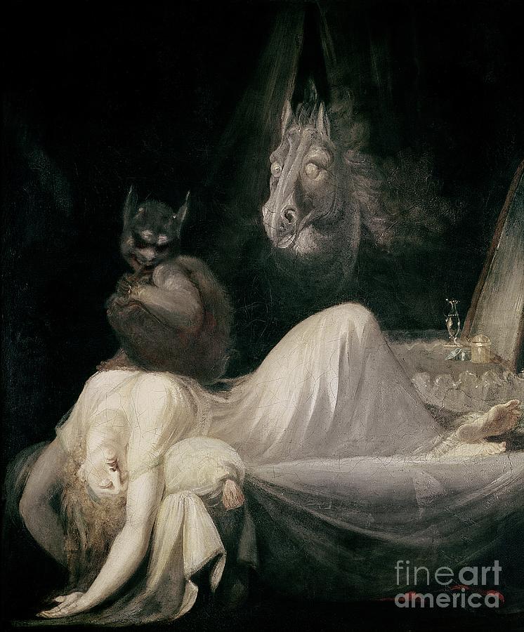 The Nightmare Painting by Henry Fuseli