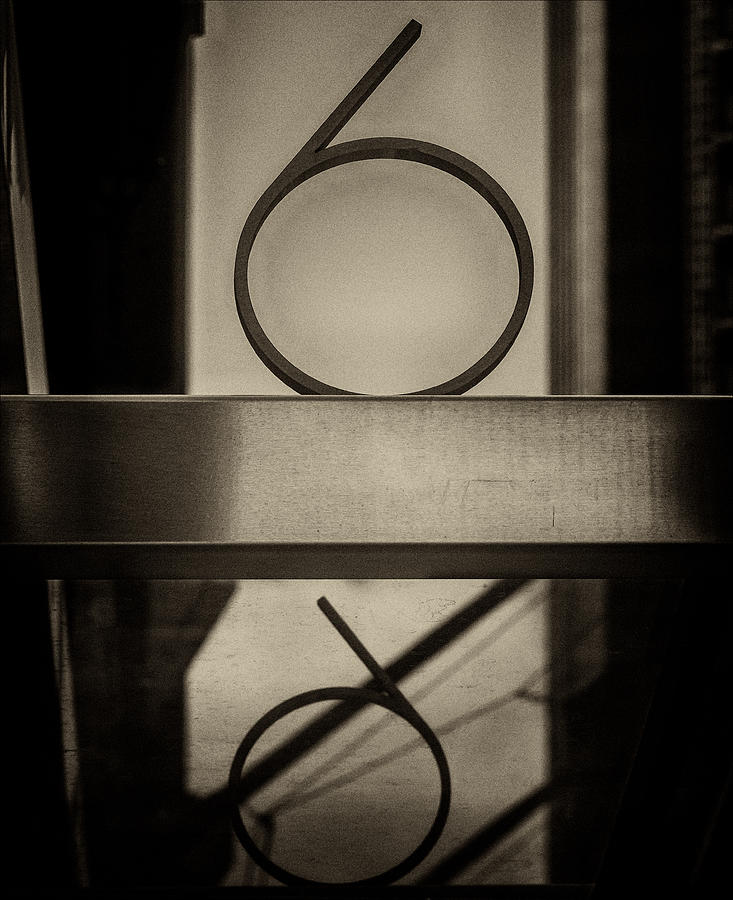 The Number 6 #1 Photograph by Robert Ullmann