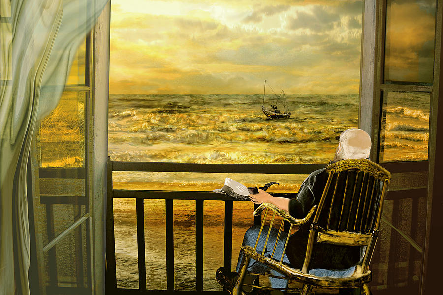 the old man and the sea painting