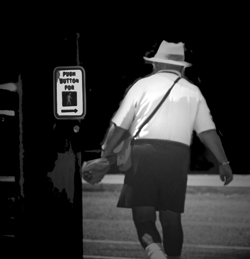 Summer Photograph - The Pedestrian #1 by Lenore Senior
