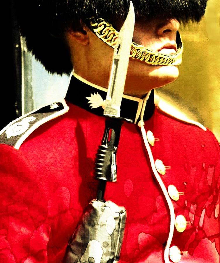 The Queens Guard #1 Digital Art by Carrie OBrien Sibley