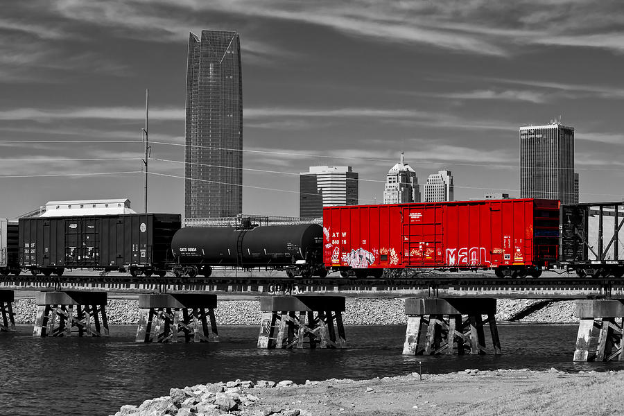 The Red Box Car #1 Photograph by Doug Long