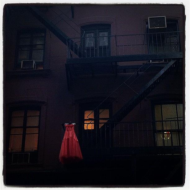 New York City Photograph - The Red Gown #1 by Natasha Marco