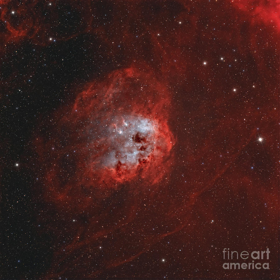 Interstellar Photograph - The Tadpole Nebula #1 by Rolf Geissinger