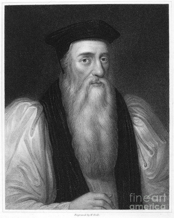 Thomas Cranmer (1489-1556) Photograph by Granger - Fine Art America