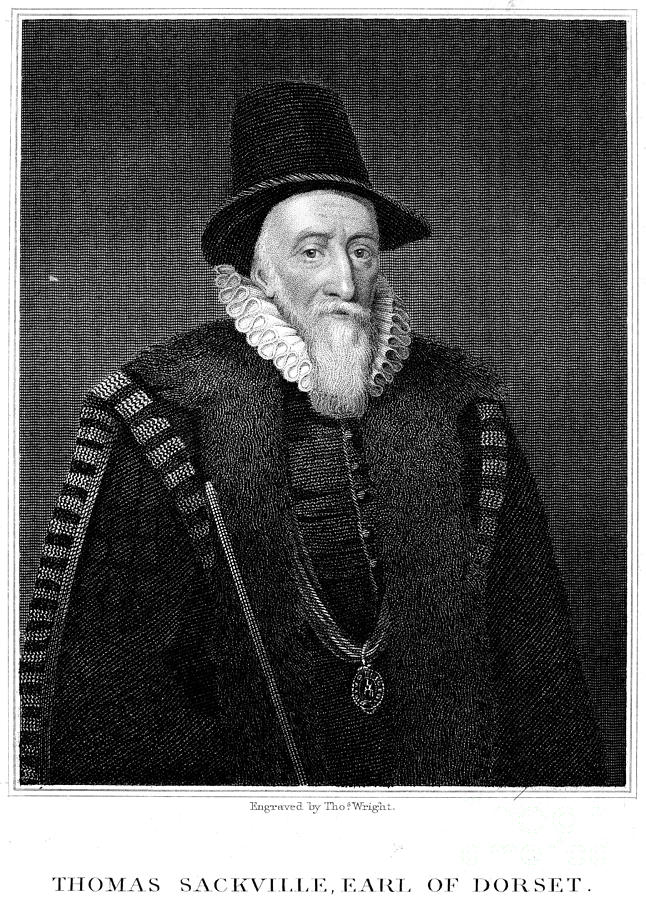 Thomas Sackville (1536-1608) Photograph by Granger - Fine Art America