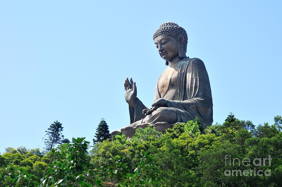 Tian Tan Buddha #2 Photograph by Joe Ng
