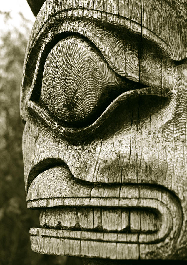 Totem #1 Photograph by John Bartosik