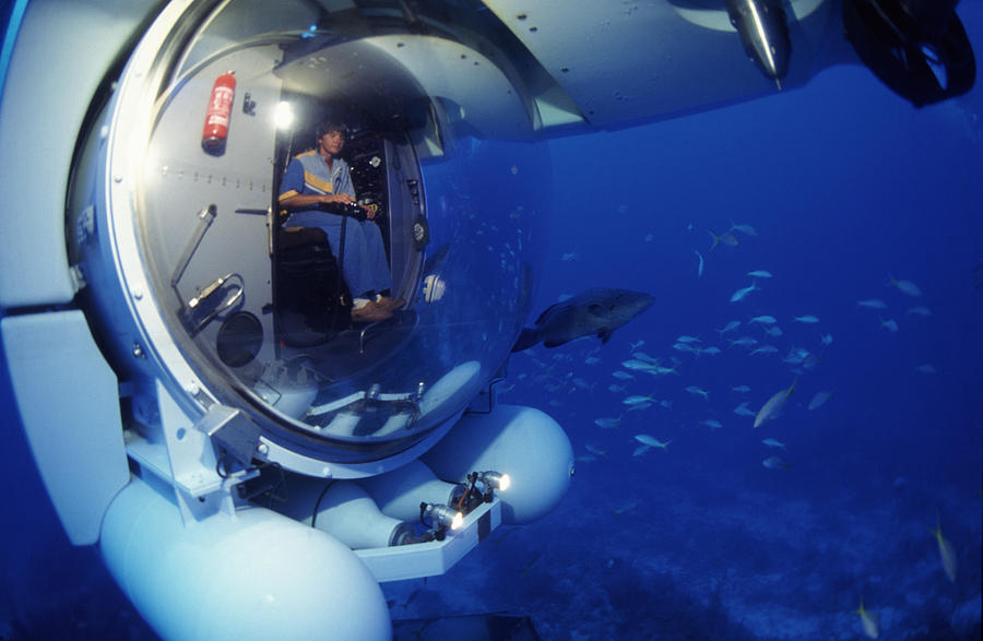 Tourist Submarine Bridge Photograph by Alexis Rosenfeld