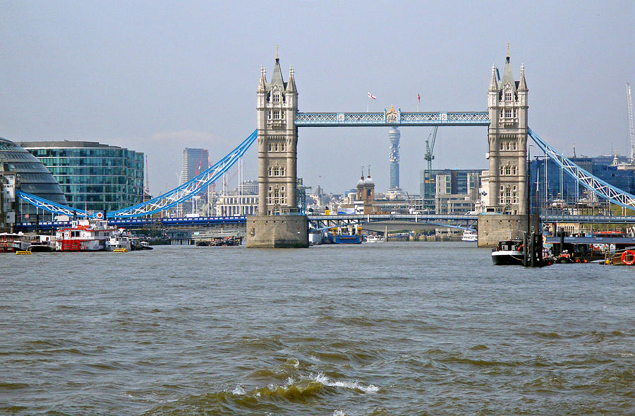 Tower Bridge 2 #1 Photograph by Rod Jones
