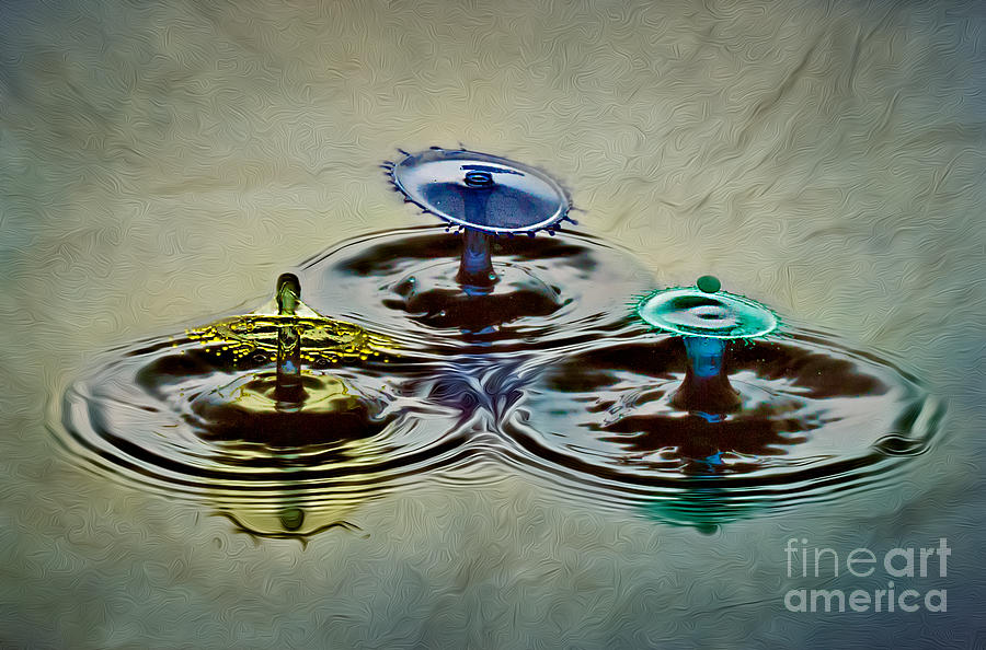 Water Photograph - Triple Play #1 by Susan Candelario