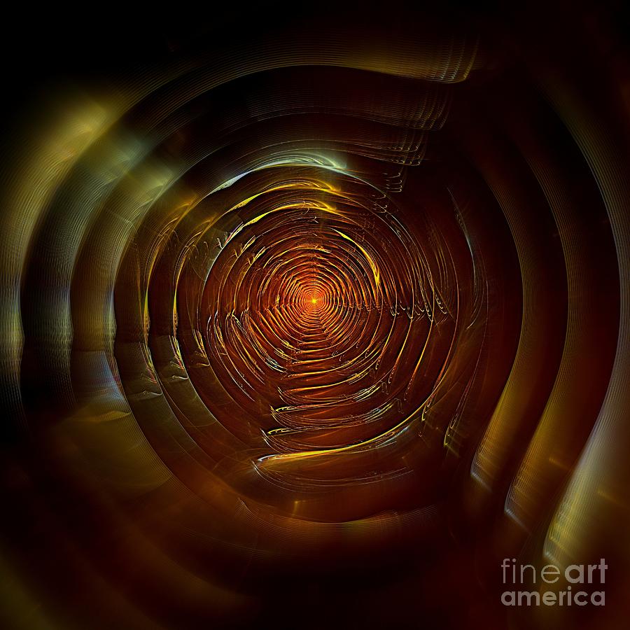 Tunnel #1 Digital Art by Klara Acel