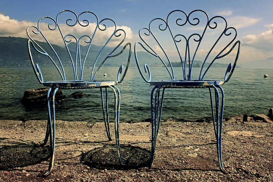 Summer Photograph - Two Chairs #1 by Joana Kruse