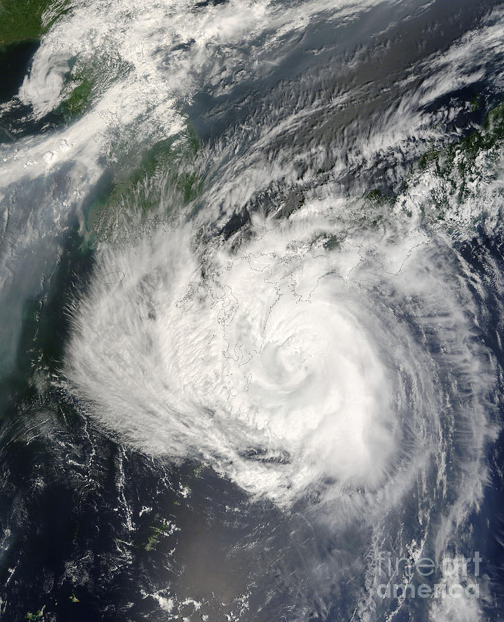 Typhoon Usagi Photograph by Nasa Fine Art America