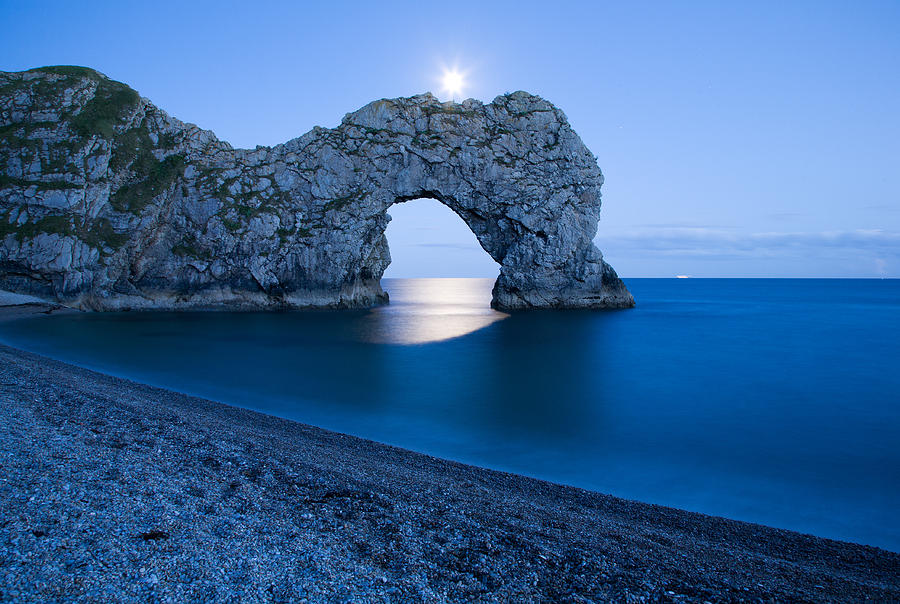 Under the moonlight #1 Photograph by Ian Middleton