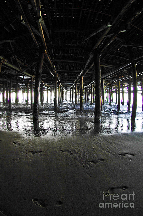 Under the Santa Monica Pier #2 Photograph by Micah May