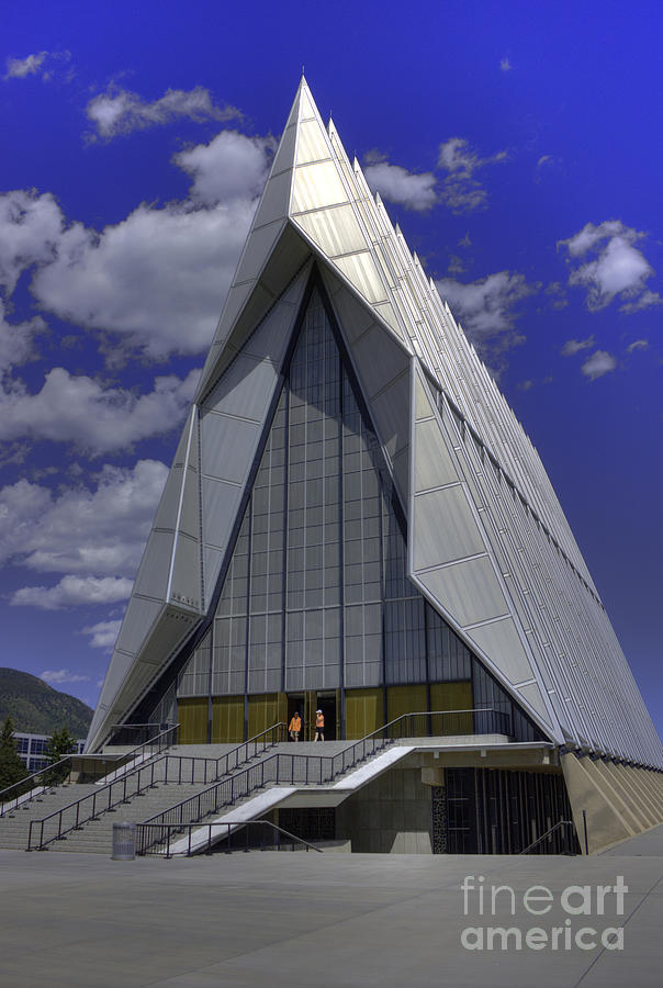 United States Air Force Academy Student Chapel #1 Photograph by David Bearden
