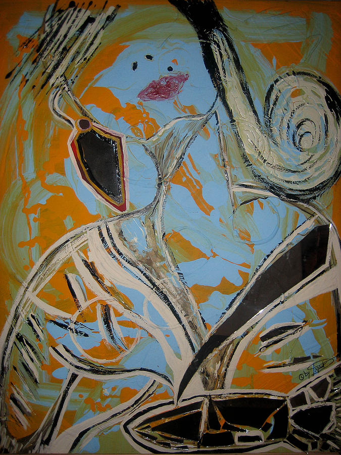 Mirror Painting - Untitled #1 by Artista Elisabet