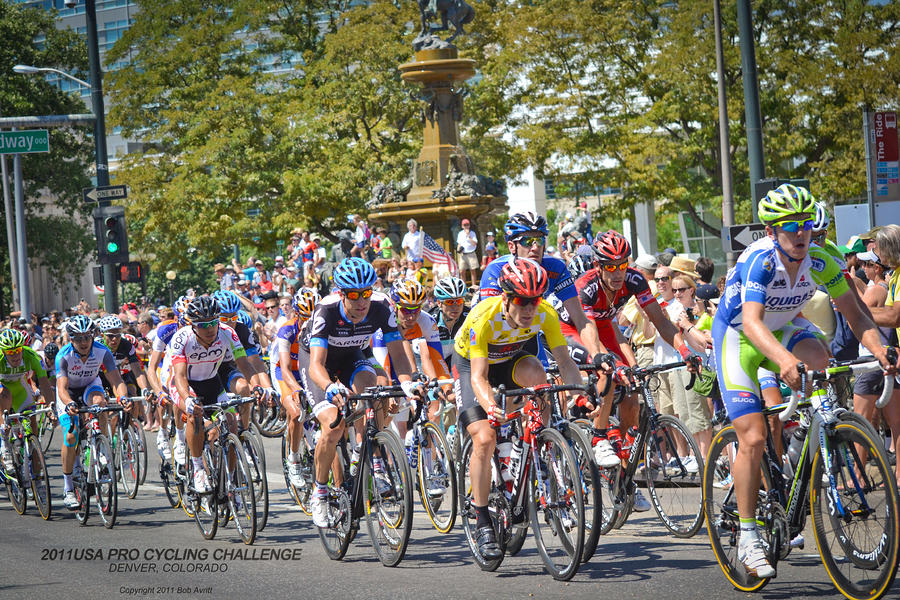 Denver Photograph - USA Pro Cycling Challenge 2011 #1 by Bob Avritt