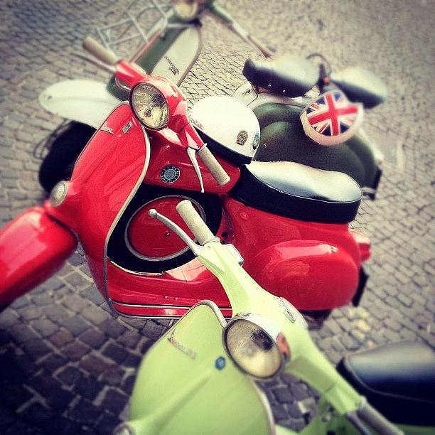 Motorbike Photograph - #vespa #scooter #motorbike #italy #1 by Michelangelo Girardi