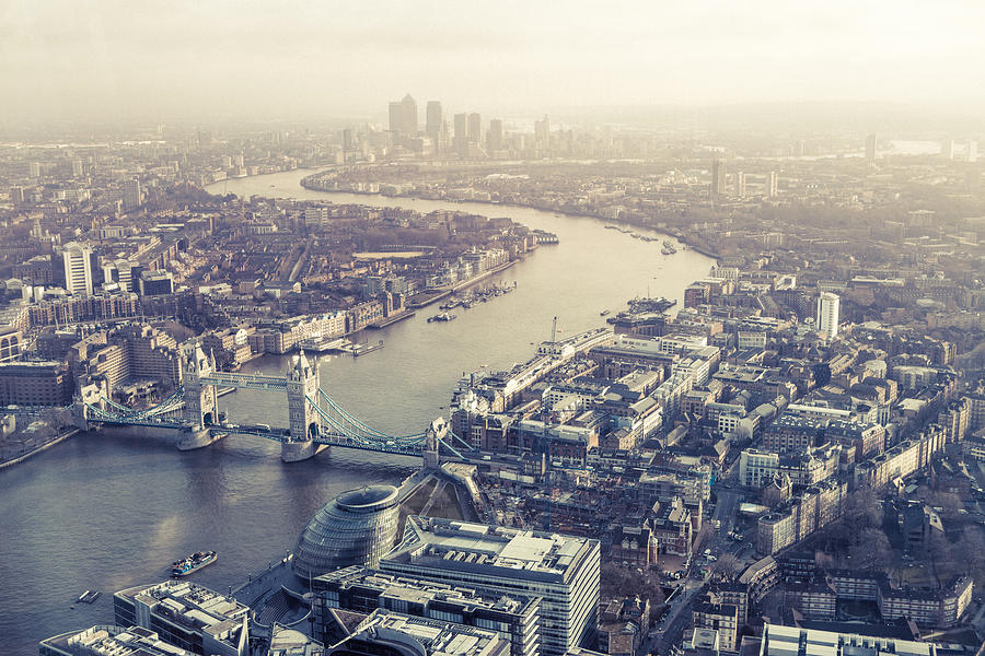 View From The Shard, London, Uk #1 Photograph by Tim E White