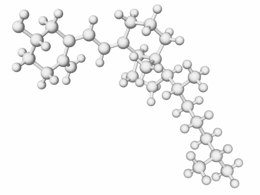 Vitamin D Molecule #1 Digital Art by Laguna Design