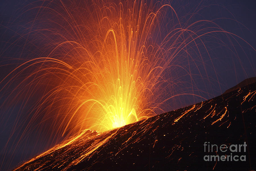 Outburst Photograph - Vulcanian Eruption Of Anak Krakatau #1 by Richard Roscoe