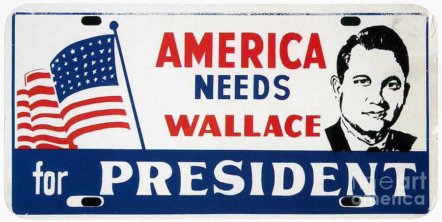 Wallace Campaign, 1968 #2 Photograph by Granger