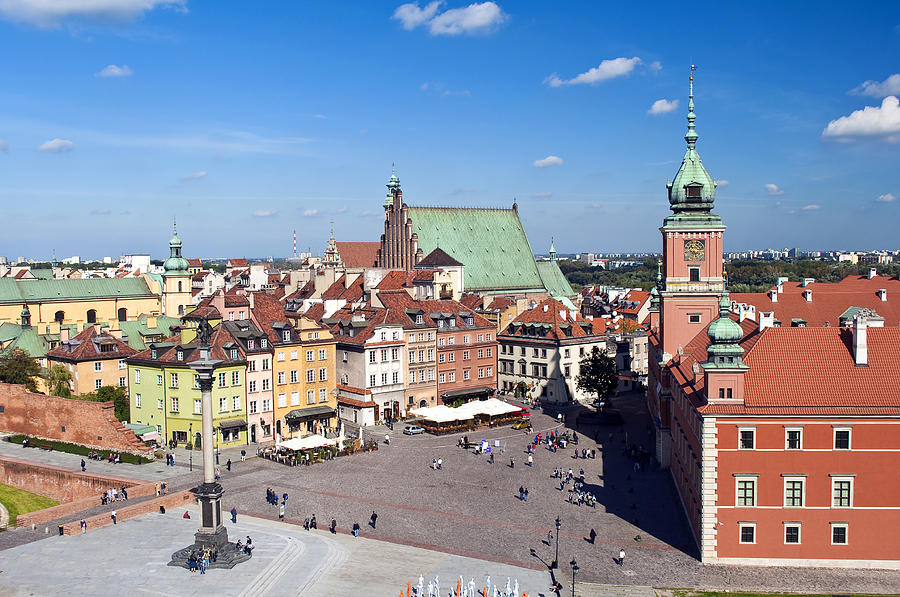 Warsaw Old Town. Photograph by Fernando Barozza - Fine Art America