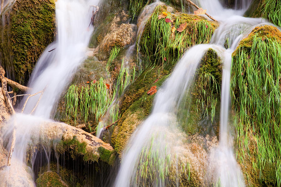 Water Cascade #1 Photograph by Artur Bogacki
