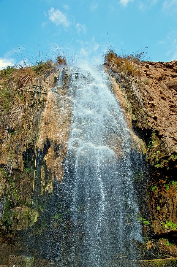 Waterfall Photograph - Waterfall At Main Hot Spa #1 by Radoslav Rundic