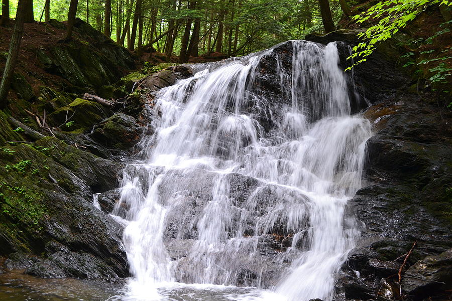 Waterfall Photograph by Lisa Jaworski - Pixels