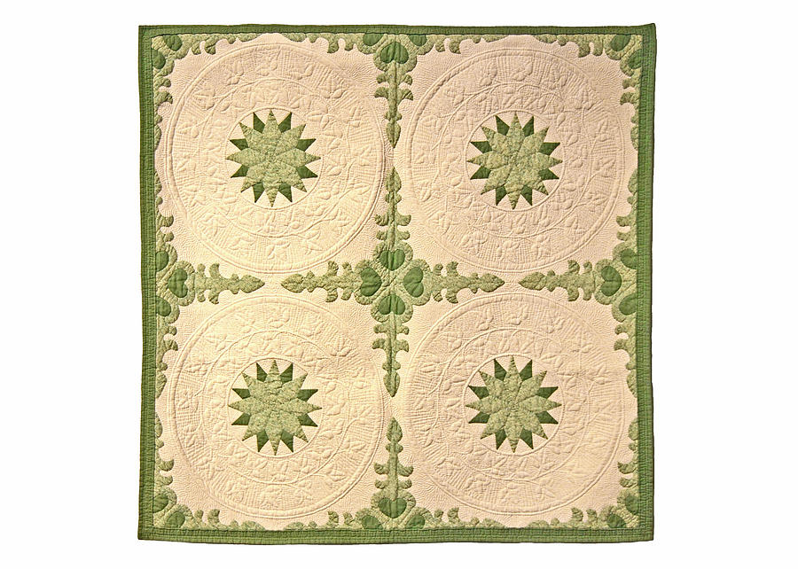 Quilt Tapestry - Textile - Wedgewood Medallions #1 by Deborah King